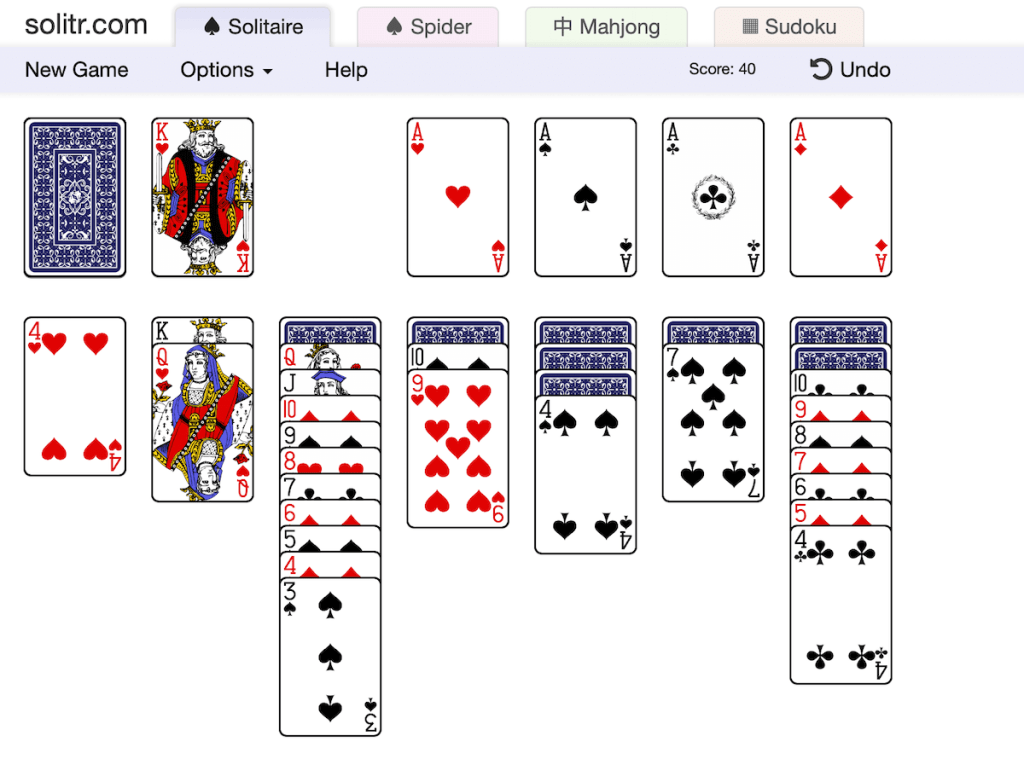solitaire free games to play